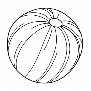 Colorful Beach Ball Coloring Page 82393-23925