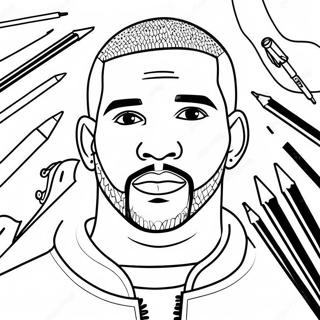 Drake Coloring Pages