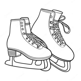 Ice Skating Coloring Page 82495-24003