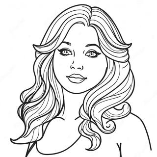 Hair Coloring Page 82598-24083