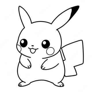 Gigantamax Pikachu Coloring Page 82625 24109