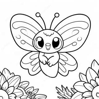 Gigantamax Butterfree Coloring Page 82627 24118