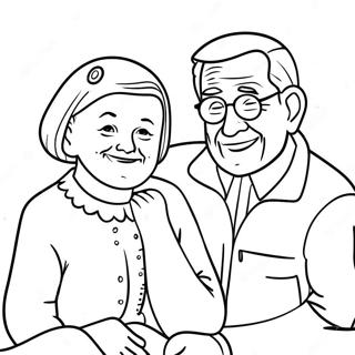 Grandparents Day Coloring Pages