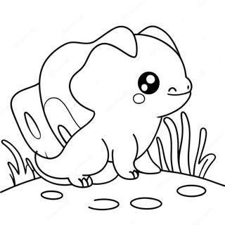 Squishmallow Axolotl Coloring Pages