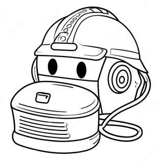 Safety Coloring Pages