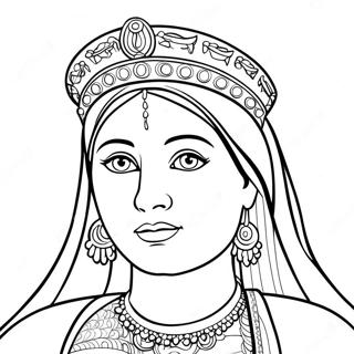 Queen Esther Coloring Page 83137-24502