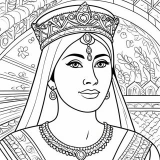 Queen Esther Coloring Page 83137-24503