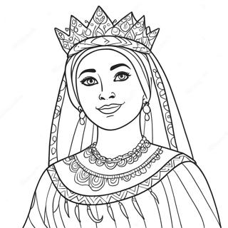 Queen Esther Coloring Page 83137-24504