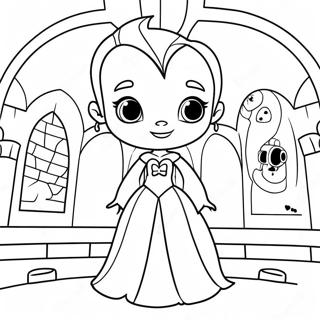 Vampirina In Her Castle Coloring Page 83189-24546