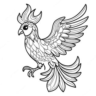 Phoenix Coloring Page 83214-24562