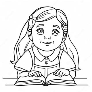 Matilda Coloring Pages