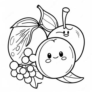 Peaceful Fruit Of The Spirit Coloring Page 83421 24733