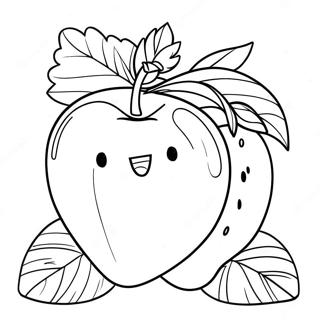 Peaceful Fruit Of The Spirit Coloring Page 83421 24735
