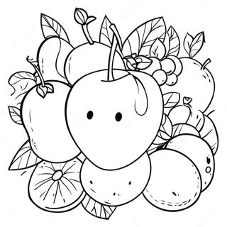 Peaceful Fruit Of The Spirit Coloring Page 83421 24736