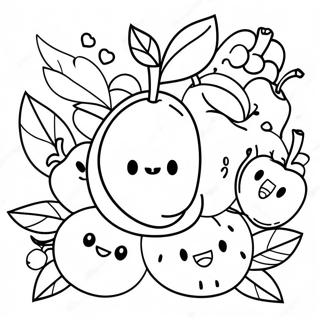 Faithful Fruit Of The Spirit Coloring Page 83423 24741