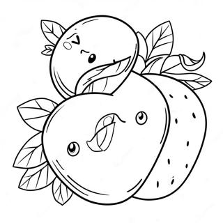 Faithful Fruit Of The Spirit Coloring Page 83423 24743