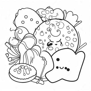 Fun Cookie Decorating Baking Coloring Page 83447-24754