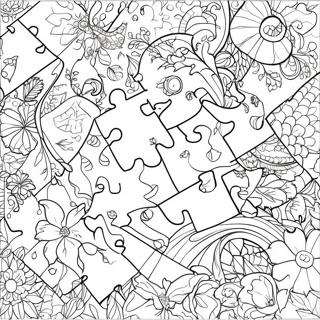 Puzzle Coloring Page 83471-24765