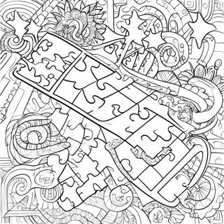 Puzzle Coloring Page 83471-24766