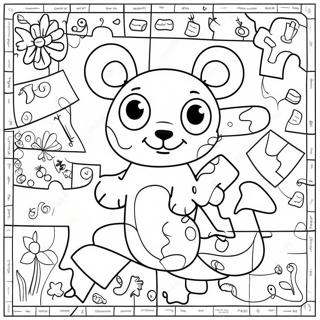 Fun Puzzle Coloring Page 83472-24770