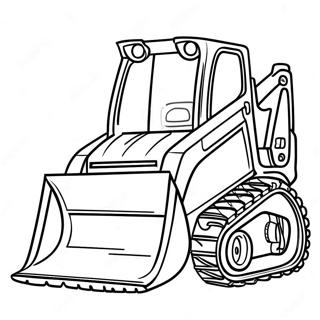 Skid Steer Coloring Pages