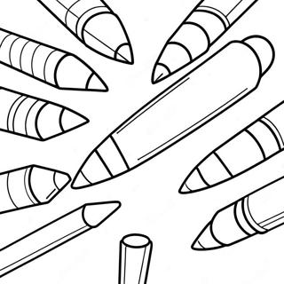 Crayon Coloring Pages