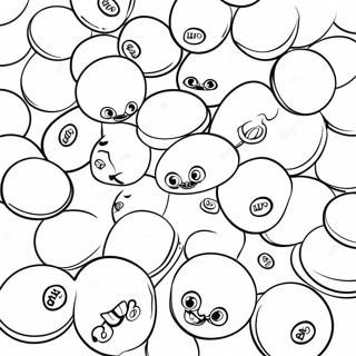 M&m Coloring Pages