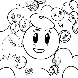 M M Coloring Page 83648-24907