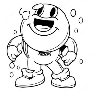 Colorful M M Characters Coloring Page 83649-24910