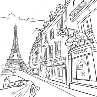 Paris Coloring Page 83778-25007