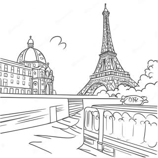 Paris Coloring Page 83778-25008