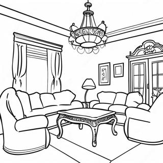 Inside House Coloring Page 84034-25206