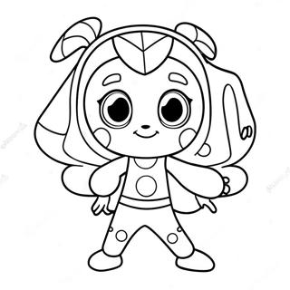 Kwami Miraculous Ladybug Coloring Pages