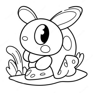 Tikki The Ladybug Kwami Coloring Page 84061-25229