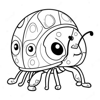 Tikki The Ladybug Kwami Coloring Page 84061-25230