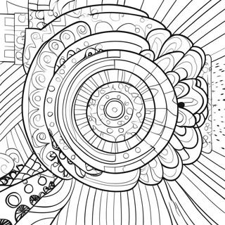Minimalist Geometric Shapes Coloring Page 84163-25314