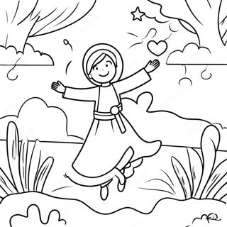 Joyful Faith Journey Coloring Page 84215-25354