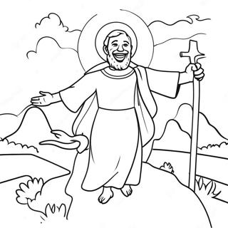 Joyful Faith Journey Coloring Page 84215-25355