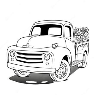 Little Blue Truck Craft Coloring Pages