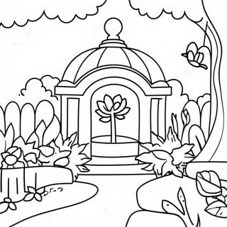Serene Garden Coloring Page 84524-25597