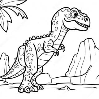 Indominus Rex Coloring Pages