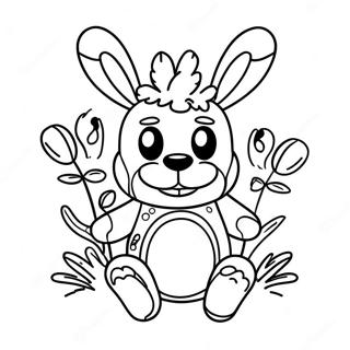 Spring Trap Coloring Pages