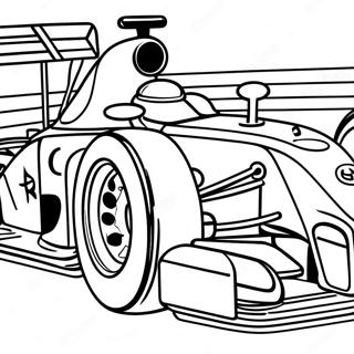 F1 Racing Fun Coloring Page 84648-25687