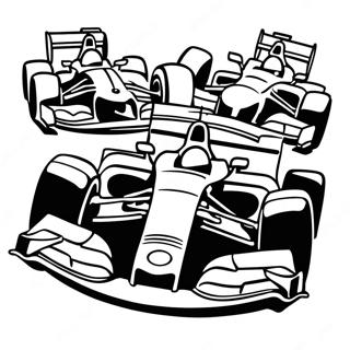 F1 Racing Fun Coloring Page 84648-25688