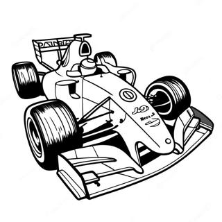 Fast F1 Race Car Coloring Page 84649-25690