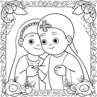 Religious Valentine Coloring Page 84751-25767