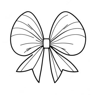 Bow Coloring Pages