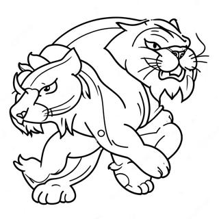 Detroit Lions Coloring Pages