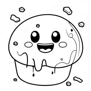 Glowing Neon Slime Coloring Page 84879-25870