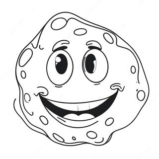 Funny Face Slime Coloring Page 84882-25965